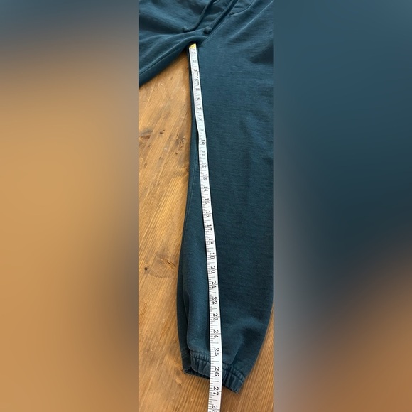 American Eagle Outfitters Teal Joggers Size M Streetwear Athleisure Distressed - Picture 14 of 15